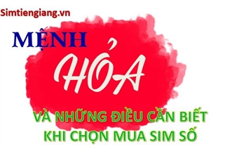 Hướng Dẫn Mua Sim Phong Thủy Hợp Mệnh Hỏa- Huyện Tuy Phước