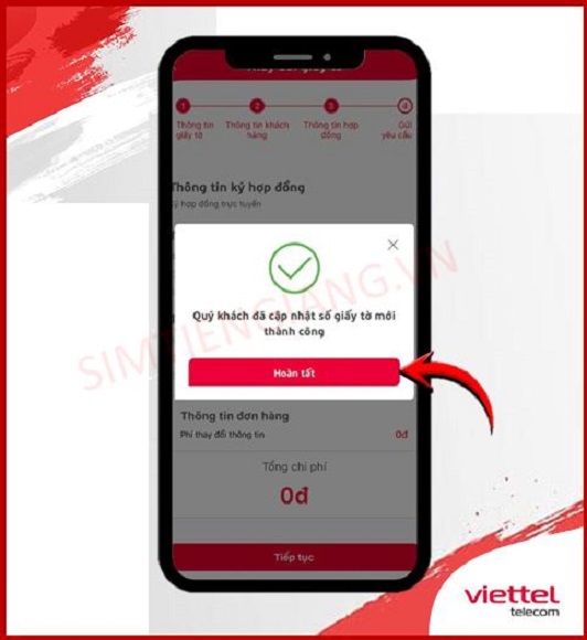 Xác Thực Sim VIettel