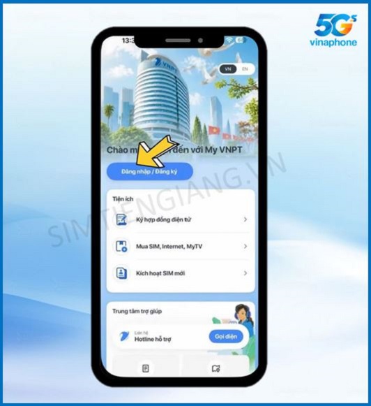 Xác Thực Sim VinaPhone
