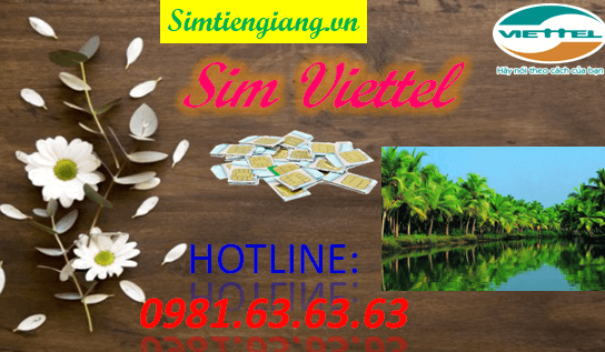 Sim Viettel sim số đẹp giá rẻ tại Bến Tre trên Simtiengiang.vn. Xem ngay.