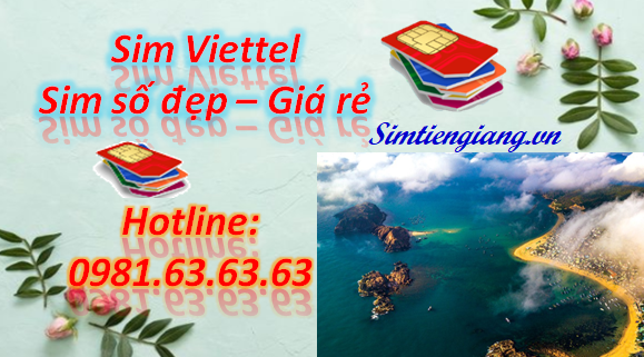 Sim Viettel sim số đẹp giá rẻ tại Bình Định trên Simtiengiang.vn. Xem ngay.