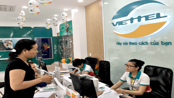 Cửa hàng giao dịch sim Viettel tại Bà Rịa - Vũng Tàu uy tín nhất.